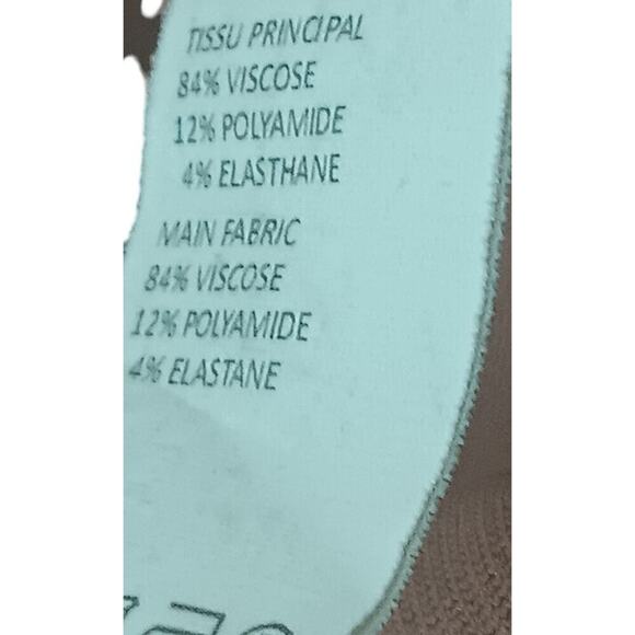 Carven Bois De Rose Crepe Hourglass Crew Dress SZ 38 - Picture 8 of 11